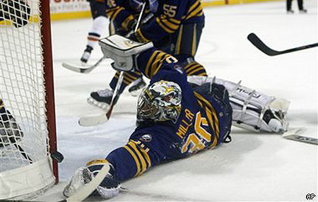 Ryan Miller's Big Save Sends Sabres to Round Two